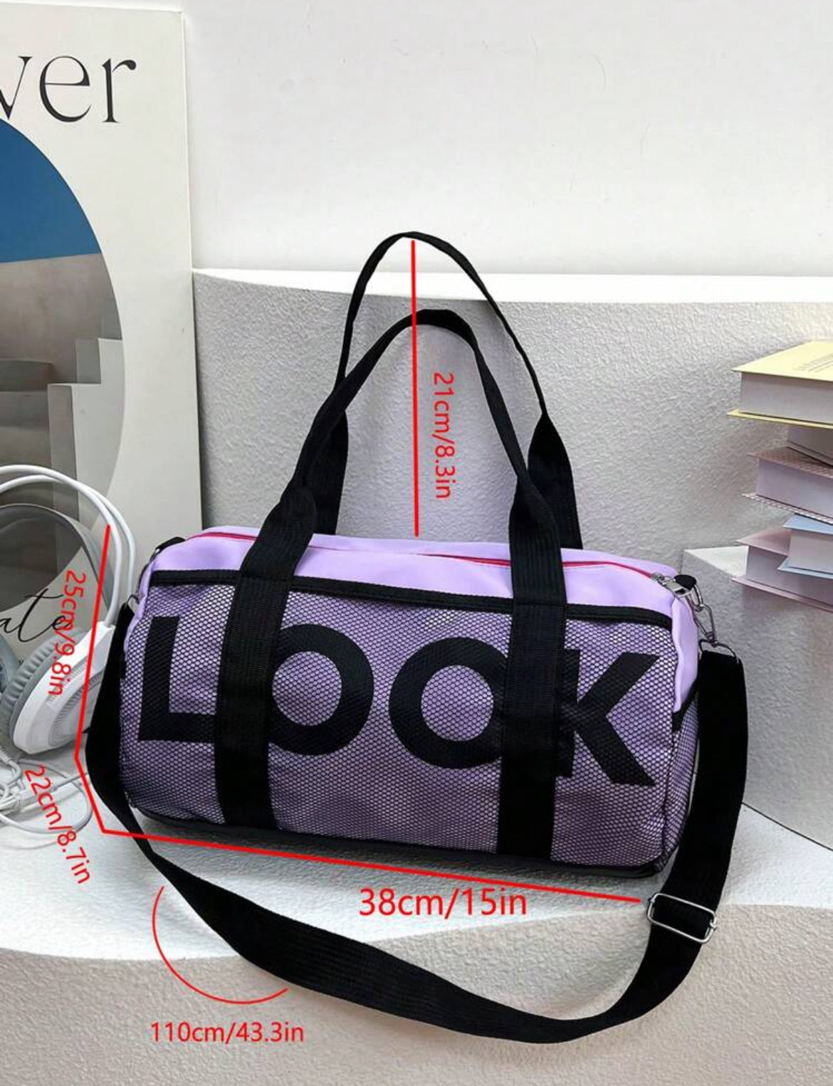đ Sac de sport VIOLET stylĂ© et pratique â Lâalliance parfaite entre fonction et mode !